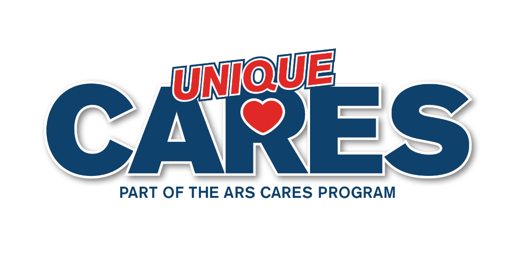 Unique Services Cares 2025 logo